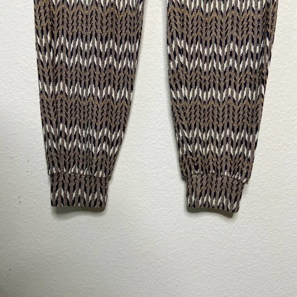 Anthropologie Saturday Sunday Mary Jacquard Chevron Knit Joggers - Picture 5 of 8